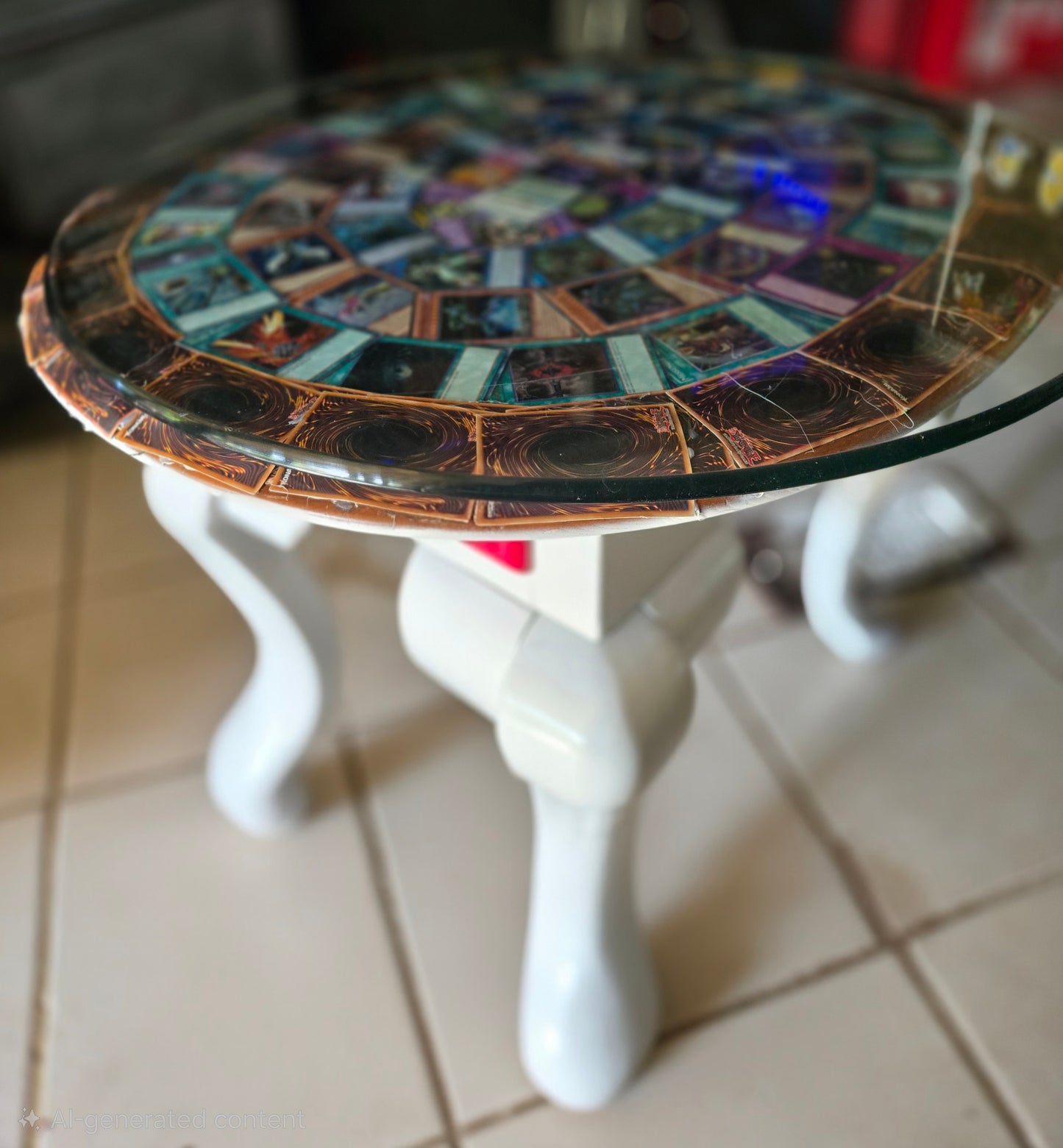 Custom Yu-Gi-Oh! Accent Table