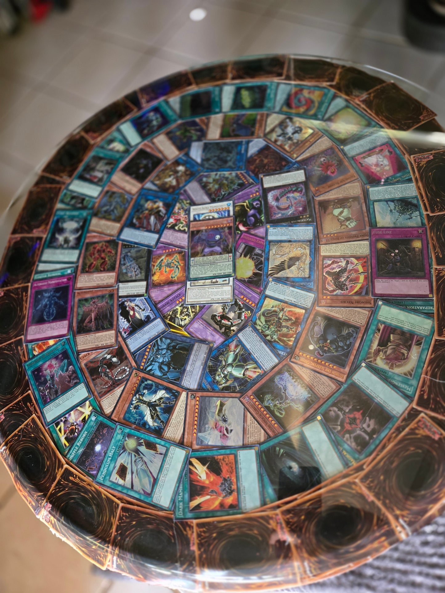 Custom Yu-Gi-Oh! Accent Table