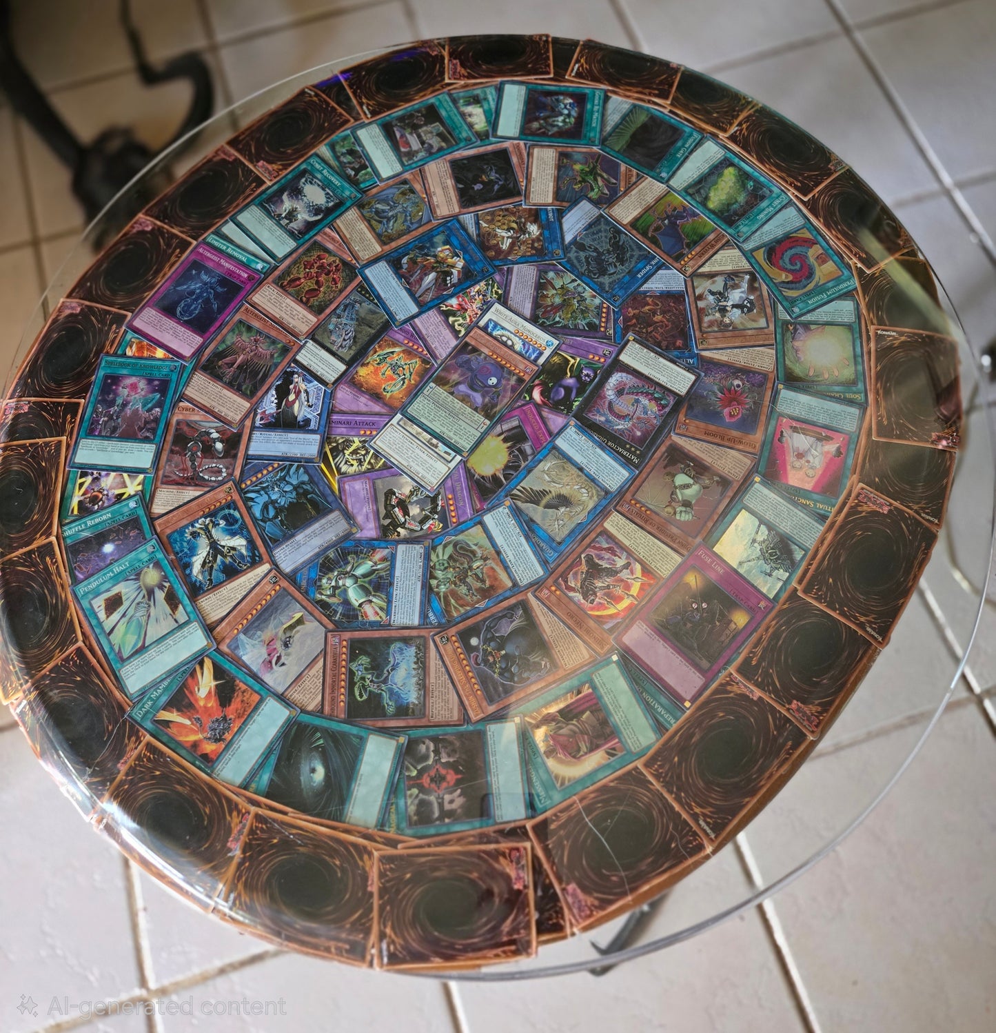 Custom Yu-Gi-Oh! Accent Table